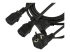 StarTech.com 2m (6ft) Computer Power Cord, 18AWG, EU Schuko to 2x C13 Power Cord, 10A 250V, Black Replacement AC Cord, TV/Monitor Power Cable, Schuko CEE 7/7 to IEC 60320 2x C13 Power Cord - Høyre vinkel
