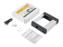 StarTech.com 5.25" to 3.5" Trayless Hard Drive Hot Swap Bay - Venstre vinkel
