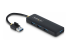 StarTech.com 4-Port USB-A Hub, 5Gbps, Bus Powered, Small Travel Mini Hub - Høyre vinkel
