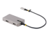 StarTech.com USB-C Multiport Adapter, 4K 60Hz HDMI, HDR, 3-Port USB Hub, 100W Power Delivery Pass-Through, USB Type C Mini Docking Station, Certified Works with Chromebook - Høyre vinkel