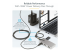 StarTech.com USB-C Multiport Adapter, 4K 60Hz HDMI, HDR, 3-Port USB Hub, 100W Power Delivery Pass-Through, USB Type C Mini Docking Station, Certified Works with Chromebook - Oversiden