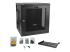 StarTech.com 12U 19" Wall Mount Network Cabinet, 20" Deep 4 Post Hinged Locking IT Computer Equipment Enclosure with Shelf, Flexible Vented Switch Depth Data Rack Cisco 3850, 2960 Series - Framsiden
