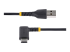 StarTech.com 6in (15cm) USB A to C Charging Cable Right Angle, Heavy Duty Fast Charge USB-C Cable, USB 2.0 A to Type-C, Durable and Rugged Aramid Fiber, 3A, S20/iPad/Pixel - Framsiden