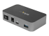 StarTech.com 4 Port USB C Hub with Power Adapter, USB 3.1/3.2 Gen 2 (10Gbps), USB Type C to 4x USB-A, Self Powered Desktop USB Hub with Fast Charging Port (BC 1.2) DCP, Desk Mountable - Tilbake