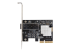 StarTech.com 10G PCIe SFP+ Card, Single SFP+ Port Network Adapter w/ Low Profile, Open SFP+ for MSA-Compliant Modules / Direct-Attach Cables (DAC), 10 Gigabit Fiber PCIe NIC Card - Oversiden
