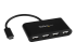 StarTech.com 4-Port USB-C Hub - Venstre vinkel