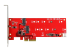 StarTech.com 2x M.2 SATA SSD Controller Card - Framsiden
