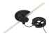 Logitech Rally Mic Pod Mount - Underside