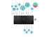 i-Tec USB-C Quattro Display Docking Station with Power Delivery - Oversiden