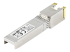 StarTech.com MSA Uncoded Compatible SFP+ Module, 10GBASE-T, SFP to RJ45 (Copper) for Cat6 and Cat5e, 10GE Gigabit Ethernet SFP+, RJ-45 (Copper) 30m, 10Gbps Transceiver SFP+ Copper Module - Venstre vinkel