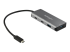 StarTech.com 4 Port USB C Hub w/ 2x USB A & 2x USB C, SuperSpeed 10Gbps USB Type-C 3.1/3.2 Gen 2 Hub, USB Bus Powered, Portable USB-C to USB Adapter Hub, Aluminum, 9.8" (25cm) Cable - Høyre vinkel