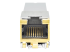 StarTech.com MSA Uncoded Compatible SFP+ Module, 10GBASE-T, SFP to RJ45 (Copper) for Cat6 and Cat5e, 10GE Gigabit Ethernet SFP+, RJ-45 (Copper) 30m, 10Gbps Transceiver SFP+ Copper Module - Høyre side